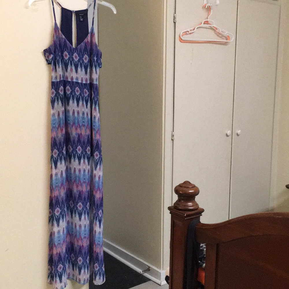 Forever21 multi-colored maxi dress